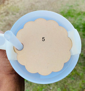 Blank Cup Toppers