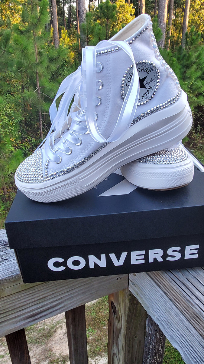 Converse platform wedge sale