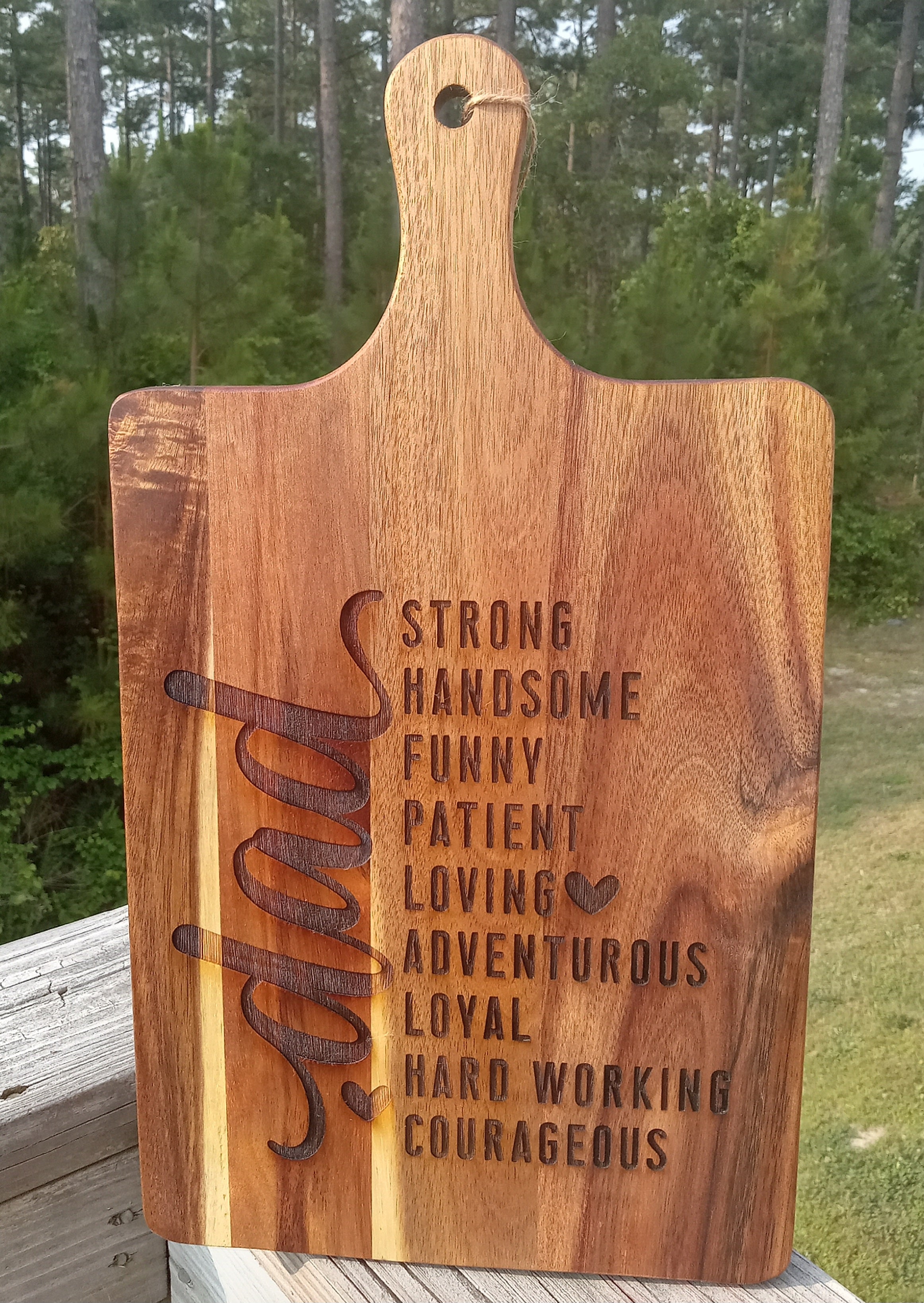 Dad Cutting Board