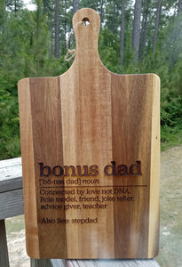 Bonus Dad Cutting Board