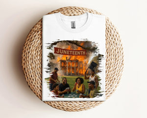 Let That MF Burn Juneteenth Tee