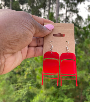 Folding Chair Earrings