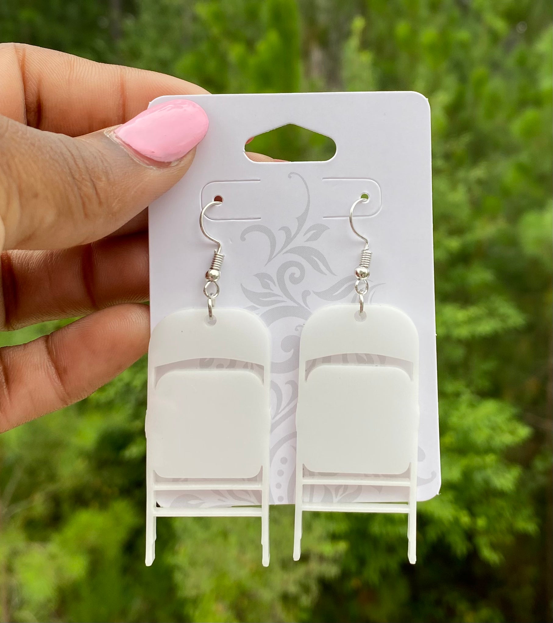 Folding Chair Earrings