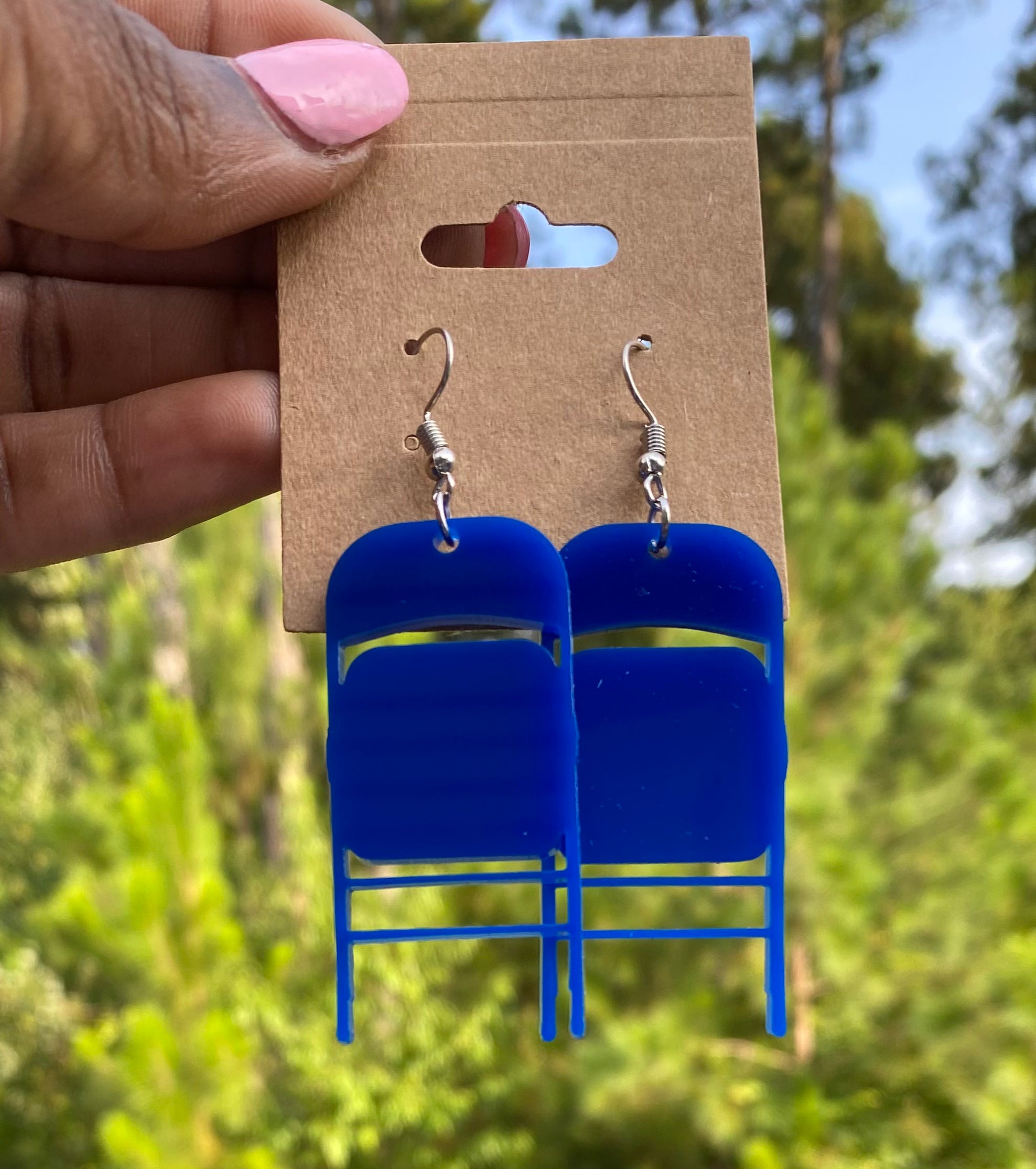 Folding Chair Earrings