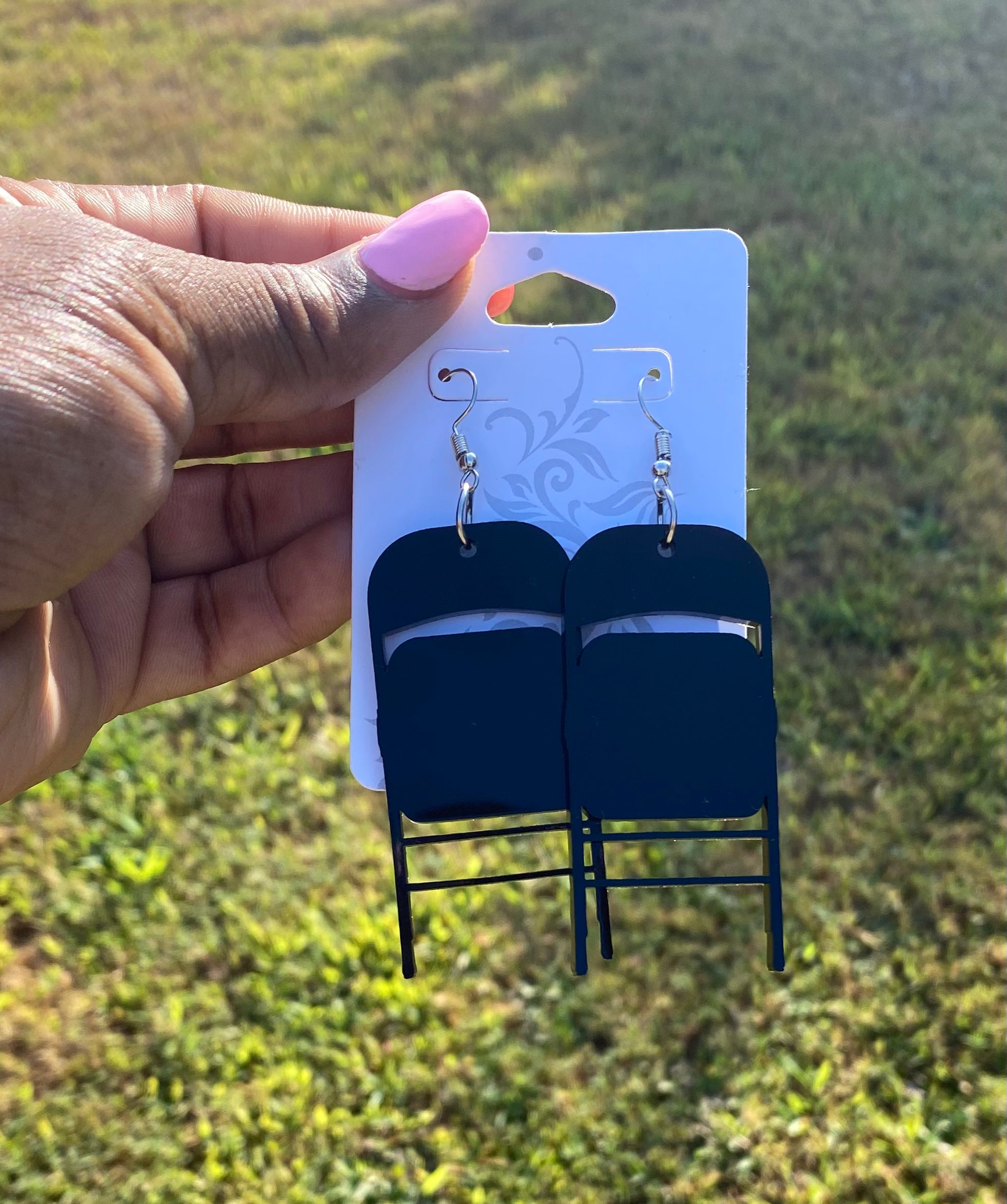 Folding Chair Earrings