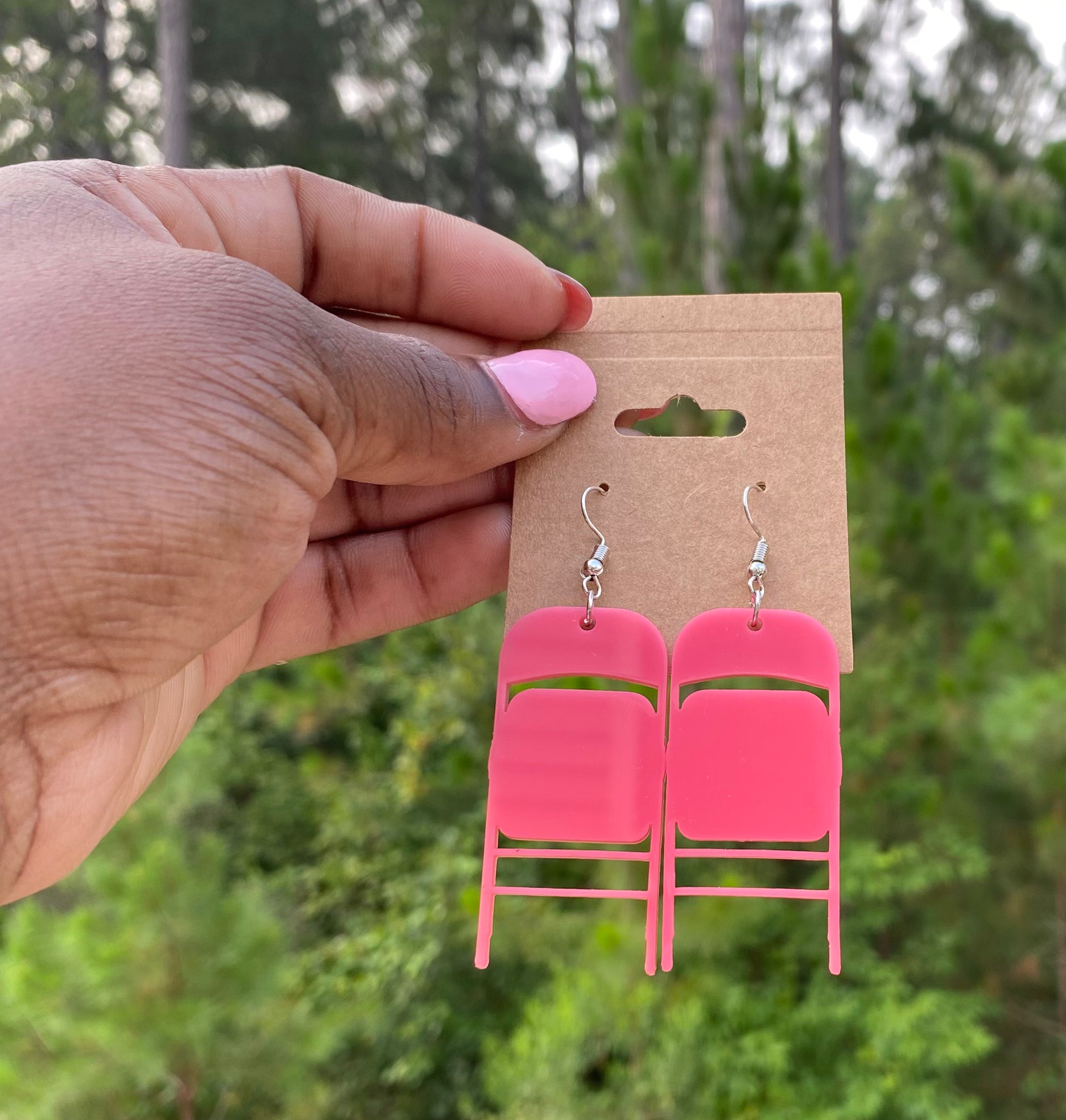 Folding Chair Earrings