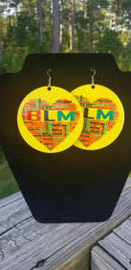 Black Lives Matter Earrings