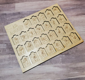American Sign Language Alphabet Puzzle