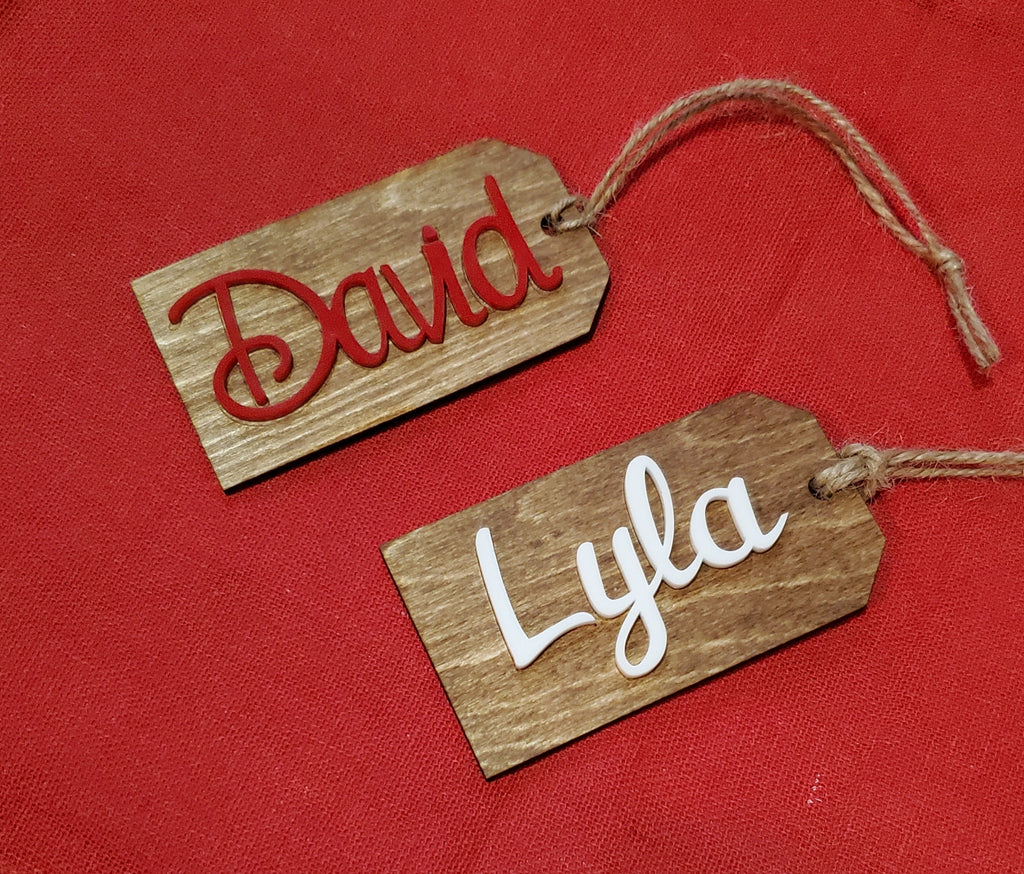Personalized Name Tag