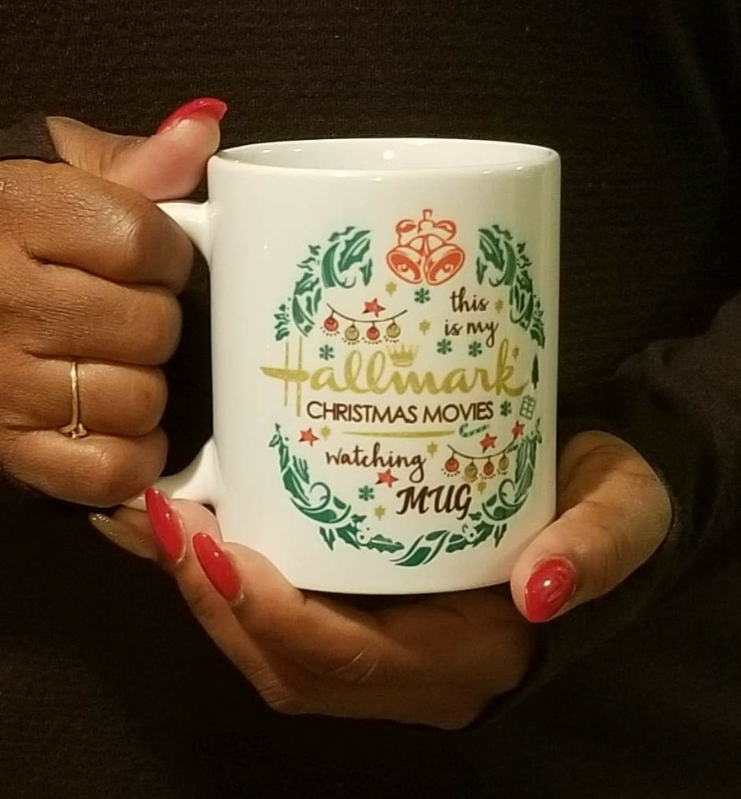 Hallmark Christmas Movie Watching Mug