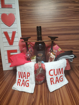 Couples Valentines Day Basket