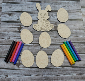 Wooden Easter Bunny