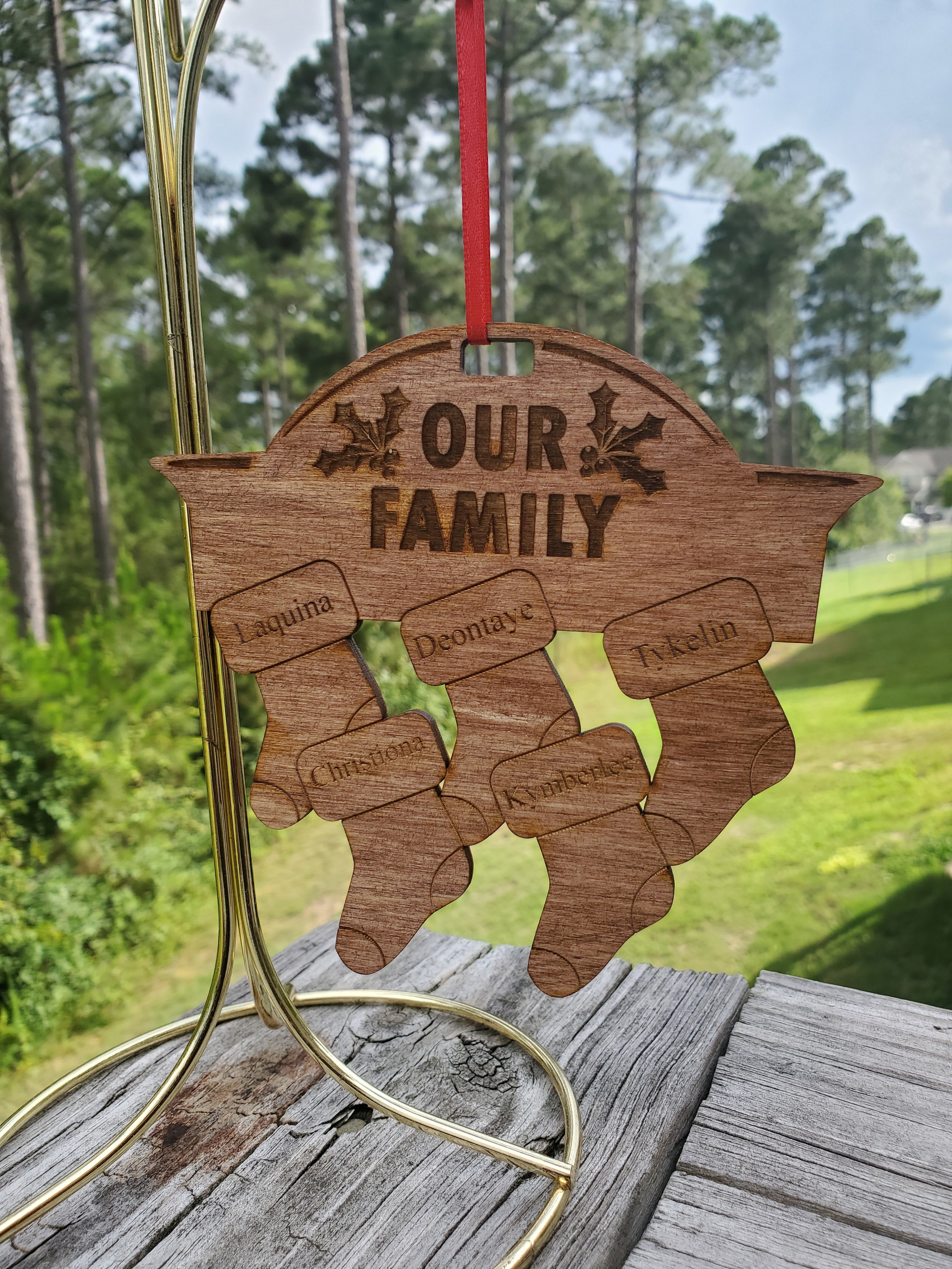 Family Christmas Ornament