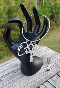 Ankh Charm Bracelet