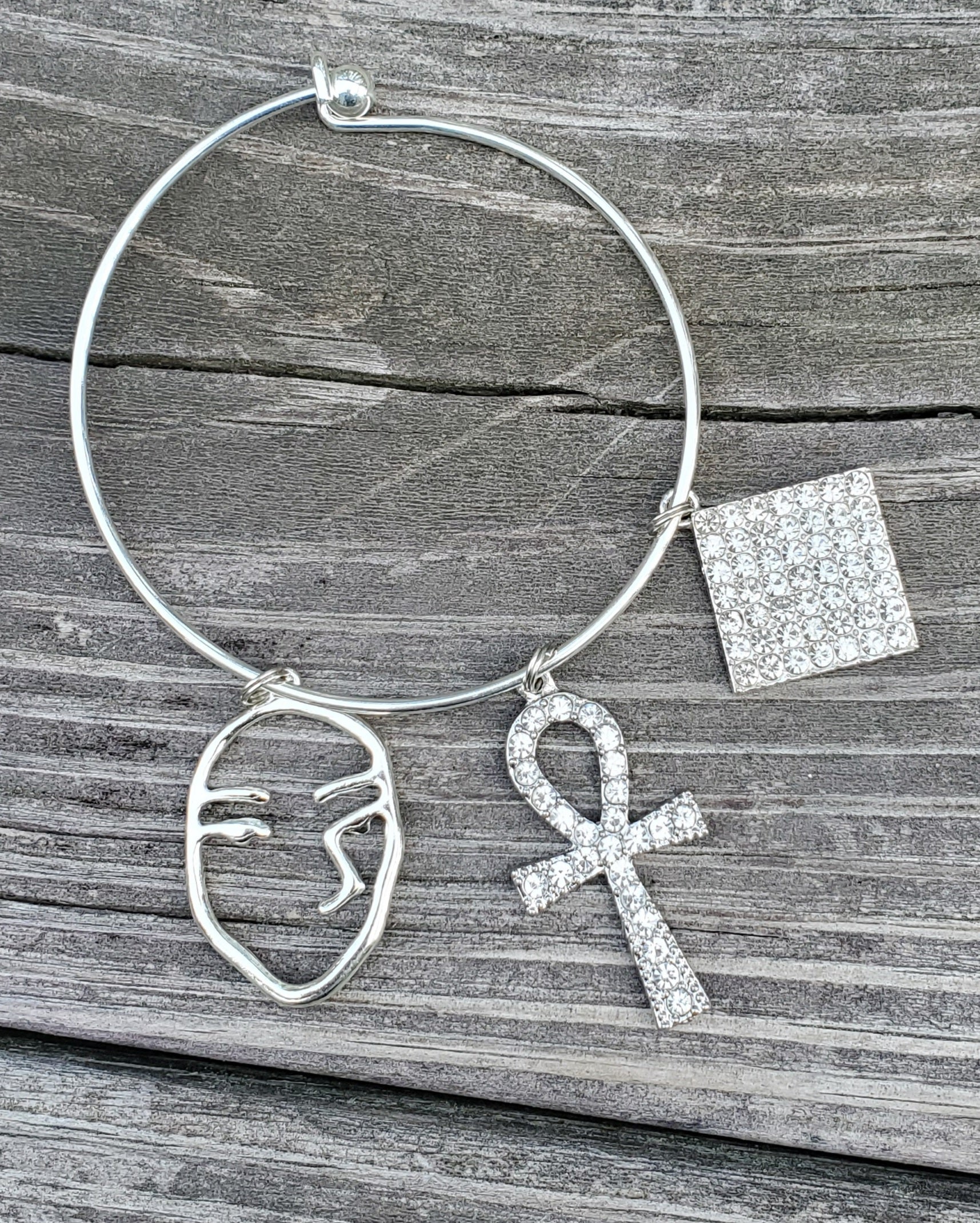 Ankh Charm Bracelet