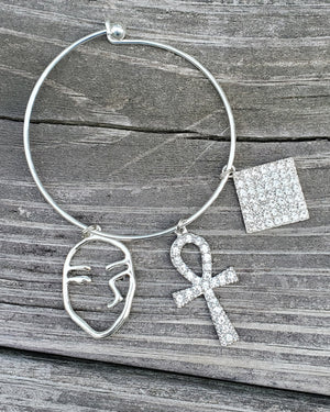 Ankh Charm Bracelet