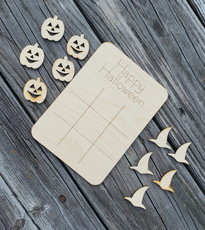 Halloween Tic Tac Toe Board