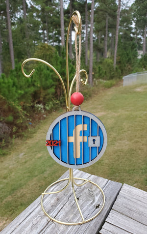 Facebook Jail Christmas Ornament