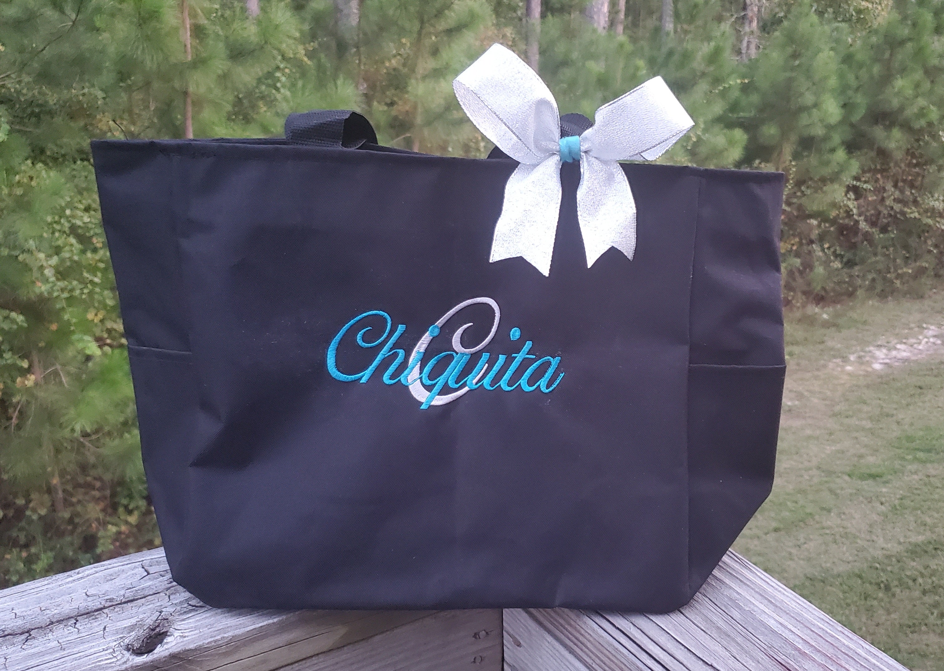 Personalized Zip Tote