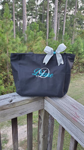 Personalized Zip Tote