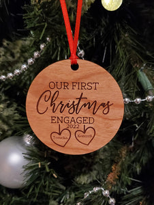 Our First Christmas Engaged