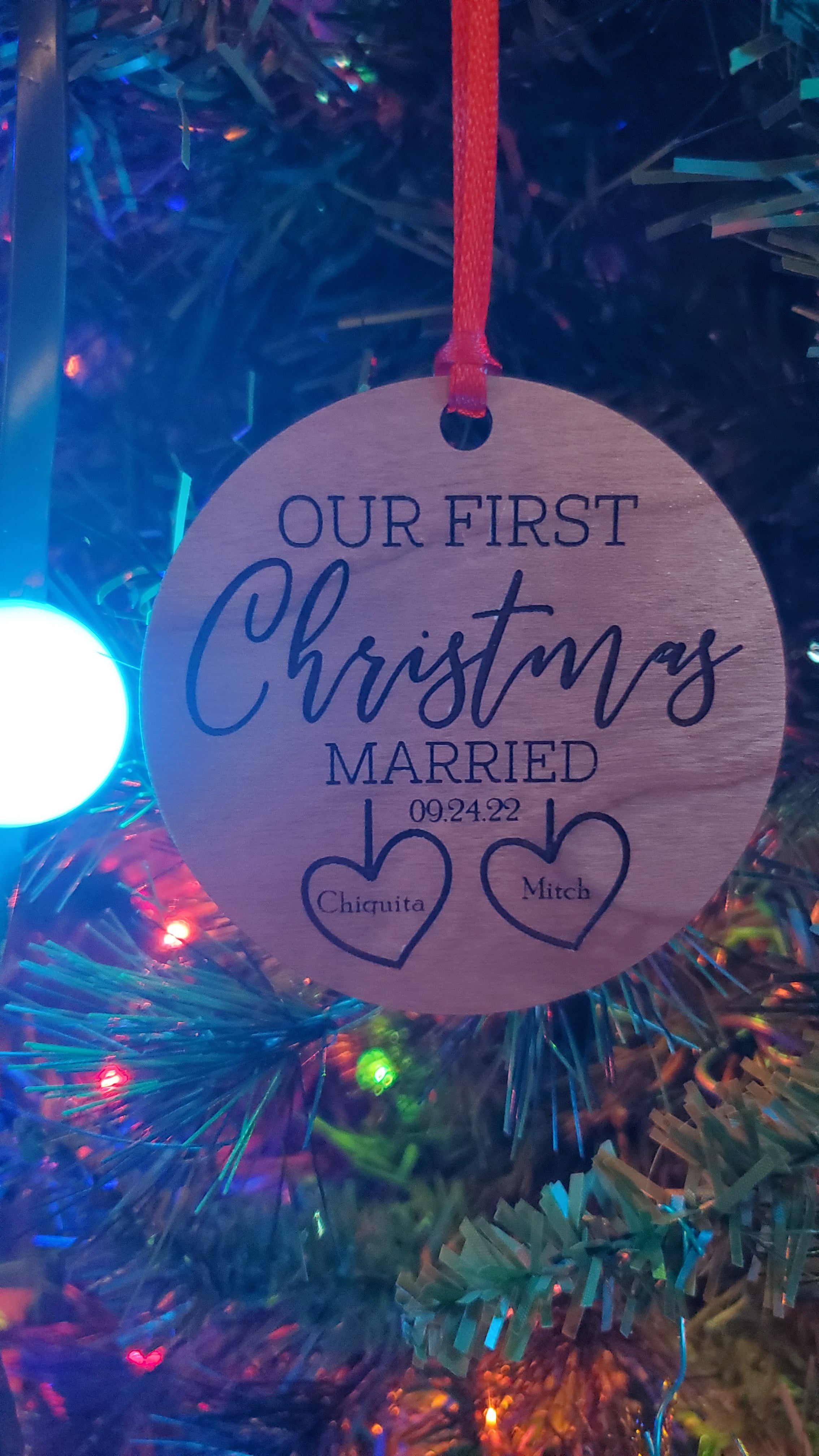 Our First Christmas Married