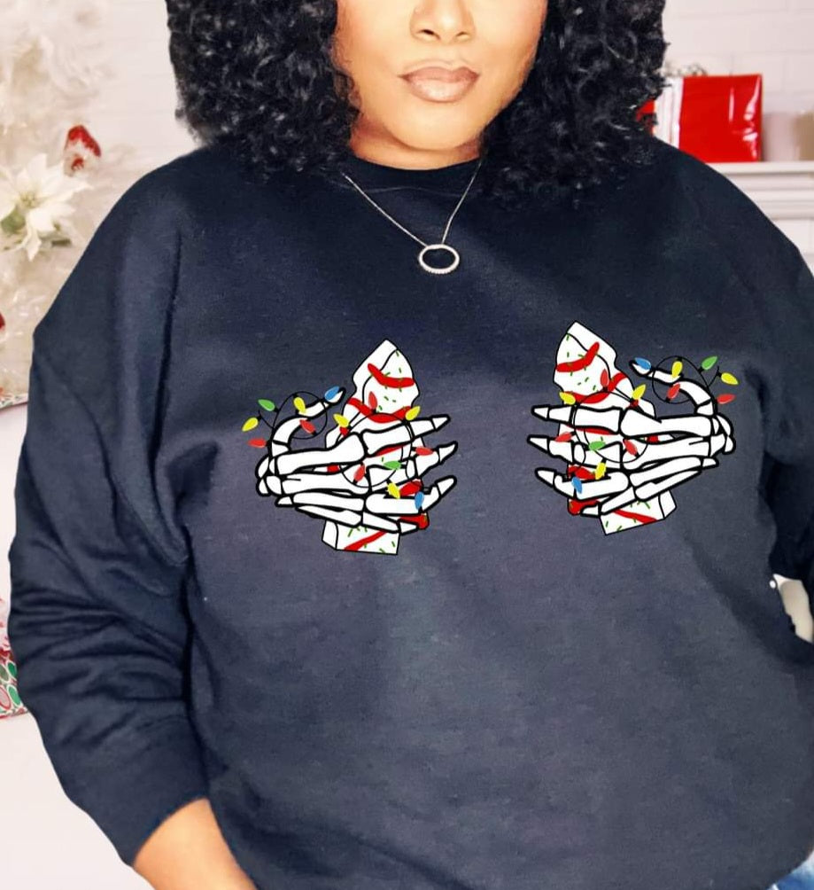Lil Debbie Christmas Tree Sweater